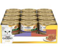 GOURMET Gold Patè Cat Lattina Multipack 24x85G AGNELLO E ANATRA