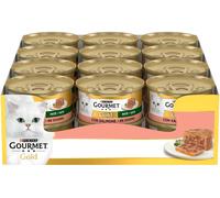 Gourmet Gold Patè Cat Lattina Multipack 24x85G SALMONE