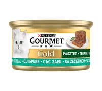 Gourmet Gold pezzi di carne in pâté 85 g Coniglio