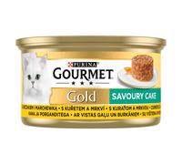 Gourmet Gold Savoury Cake pollo + carote 85 g