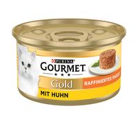 Gourmet Gold Tortini 24 x 85 g - Mix di Carne: Manzo + Pollo