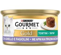 GOURMET GOLD TORTINI CON AGNELLO & FAGIOLINI 85 GR.