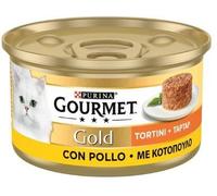 Purina Gourmet Gold Tortini Umido Gatto 85g: Pollo