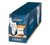 Gourmet le Perle Filettini in Salsa 85 gr Tacchino - confezione da 26 pezzi - Cibo umido per gatti - 1° ORDINE? scegli lo sconto BZR5 / BZR20 + 200 punti fedeltà