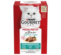 Gourmet Mon Petit 48 x 50 g Alimento umido per gatti - Mix Carne & Pesce