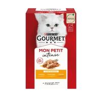 Gourmet Mon Petit cibo umido per gatti - pollame 6 x 50 g