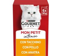 GOURMET MON PETIT (ANATRA, POLLO, TACCHINO) 6 x 50 GR.