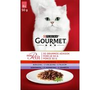 Gourmet Mon Petit cibo umido per gatti - carne 6 x 50 g