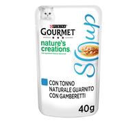 GOURMET Nature s Creations Soup Cibo Umido per Gatti Adulti con Tonno Naturale e