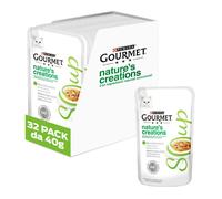 GOURMET Nature s Creations Soup Cibo Umido per Gatti Adulti con Tonno Naturale e