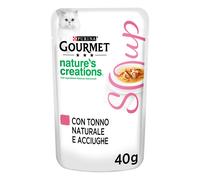 GOURMET Nature s Creations Soup Cibo Umido per Gatti Adulti con Tonno Naturale e
