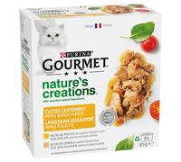 Gourmet Nature's Creations 8 x 85 g Alimento umido per gatto - Pollo e Tacchino