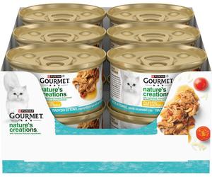 Gourmet Nature's Creations Cat Lattina Multipack 12x85G TONNO E POMODORI