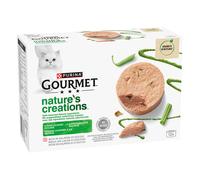 Gourmet Nature's Creations Paté 24 x 85 g - Salmone & Fagiolini