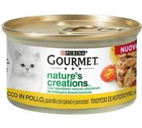 Gourmet Nature's Creations 85 gr: Pollo, spinaci e pomodori