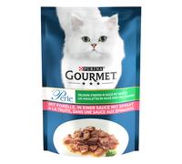 Gourmet Perle 48 x 85 g - Filettini con Trota e spinaci