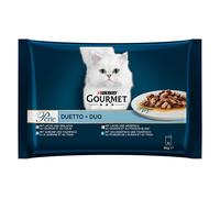 Gourmet Perle 4 x 85 g Umido per gatto - Duetto di mare (4 varianti)