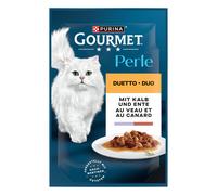 Gourmet Perle 52 x 85 g - Duetto di Carne con Vitello & Anatra