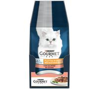 GOURMET Perle Filettini In Salsa Cat Busta Multipack 26x85G SALMONE