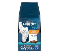 GOURMET Perle Gatto Filettini in Salsa con Tonno
