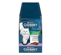 GOURMET Perle Gatto Filettini in Salsa con Verdure, Selvaggina e Verdure
