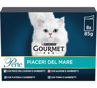 GOURMET Perle Piaceri del Mare Cat Busta Mix Pesce 8X85G