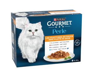 Gourmet Perle Selezione mista 24 x 85 g - Filettini in Salsa
