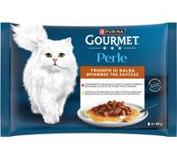 Gourmet Perle Trionfo in Salsa Busta Multipack 4x85G MANZO E POLLO