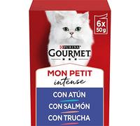 Gourmet Purina Mon Petit Finos Cortes en Salsa, Comida Húmeda para Gato Tagli Sottili, Cibo Umido per Gatti, 300 g (Paquete de 8), 2400 unità