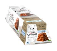 Gourmet Revelations Bocconcini 4 x 57 g Umido per gatto - Pesce bianco