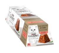 Gourmet Revelations Bocconcini 4 x 57 g Umido per gatto - Salmone