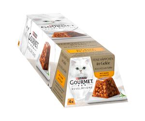 Gourmet Revelations Bocconcini 8 x 57 g Umido per gatto - Pollo