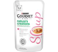 Gourmet Soup 64 x 40 g Alimento umido per gatti - Tonno & Acciughe