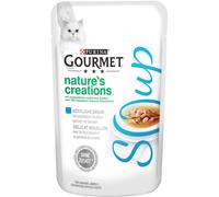 Gourmet Soup 64 x 40 g Alimento umido per gatti - Tonno & Gamberetti