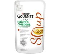 GOURMET NATURE'S CREATIONS SOUP POLLO, PESCE & VERDURE 40 GR.