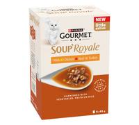 Gourmet Soup Royale 24 x 45 g - Selezione di carne (3 varianti)
