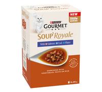 Gourmet Soup Royale 24 x 45 g - Selezione di pesce (3 varianti)