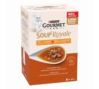 Gourmet Soup Royale 6 x 45 g - Selezione di carne (3 varianti)