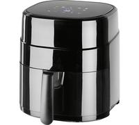 GOURMETmaxx Friggitrice ad aria calda 4,5L - Airfryer 1400W con display digitale a colori, timer, spegnimento automatico e protezione da surriscaldamento, accessori lavabili in lavastoviglie, friggere