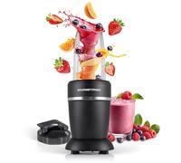 GOURMETmaxx Blender & Smoothie Maker 4-pz. | Frullatore elettrico per un pieno di vitamine da portare con sé | Frullatore nutrizionale con coperchio a prova di perdite | Per frullati & co.