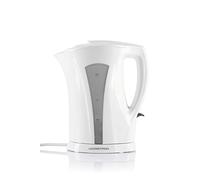 GOURMETmaxx Bollitore elettrico da 1,7 l, design semplice, flessibilità wireless e spegnimento automatico, indicatore del livello dell'acqua, filtro anticalcare facile da pulire, perfetto per il tè