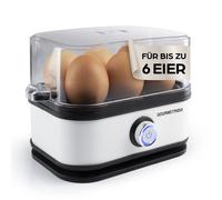 GOURMETmaxx Bollitore Uova 6 Colazione Uovo 6-fach El 400W 3 Gradi Durezza