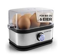 GOURMETmaxx Bollitore Uova 6 Colazione Uovo 6-fach El 400W 3 Gradi Durezza