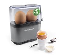 GOURMETmaxx Bollitore Uova Compatto Mini 2 Colazione Uovo El 3 Gradi Durezza