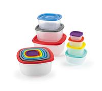 GOURMETmaxx Contenitori per Alimenti Set 14 Pezzo Refrigerato con Coperchio