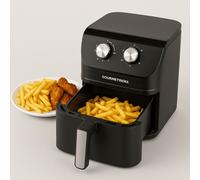 GOURMETmaxx Friggitrice Ad Aria 4 L 1400 Watt 3-in-1 Friggitrice Ad Aria