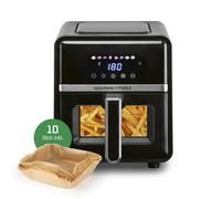 GOURMETmaxx Friggitrice Ad Aria 5L Con Finestra Visibile Touchscreen 1400W