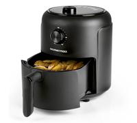 GOURMETmaxx Friggitrice ad aria calda 2,3l | Ideale per friggere, grigliare, arrostire etc. | Preparazione particolarmente povera di grassi | Timer | Spegnimento automatico | 1000W [Nero]