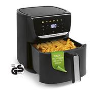 GOURMETmaxx Friggitrice ad aria calda 6L Airfryer 200° Farbdisplay Touchscreen