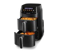GOURMETmaxx Friggitrice ad Aria Calda Verticale Doppia Camera Dual Air Fryer ...